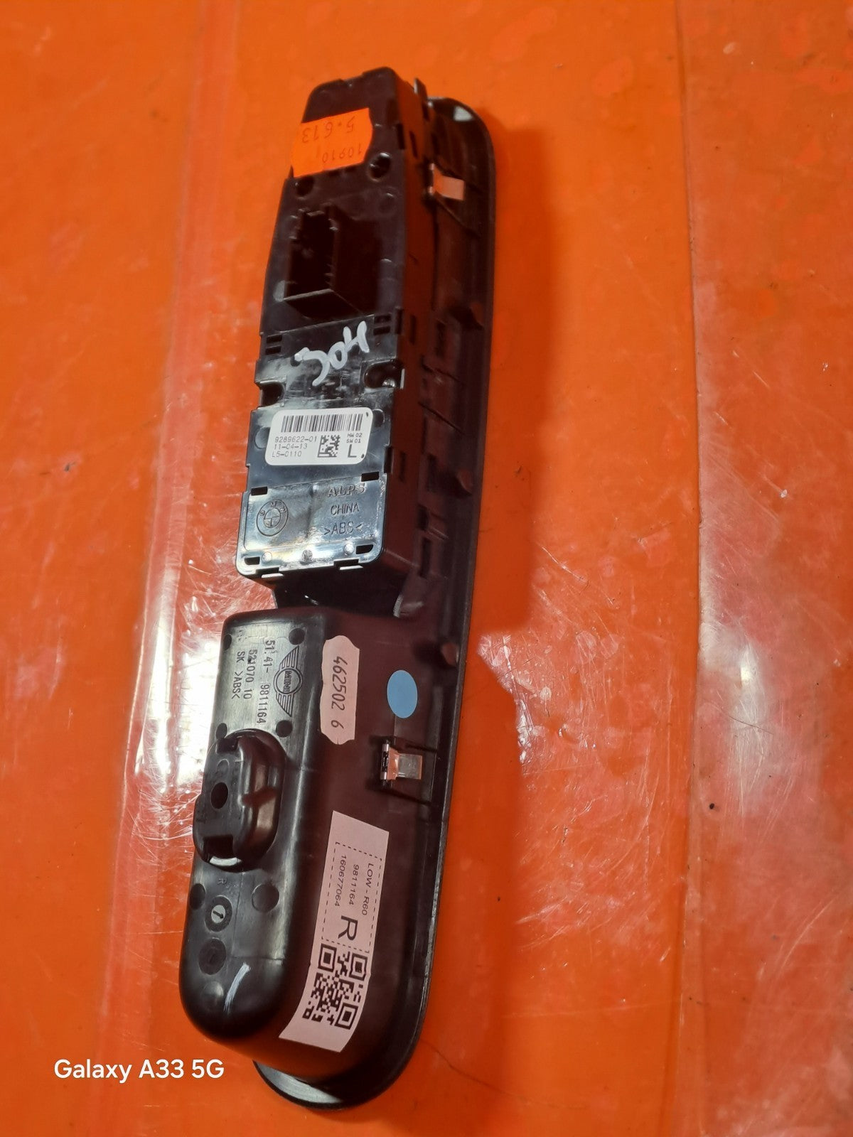 ✅MINI COUNTRYMAN ONE D MK3 1.6 DIESEL 2013 FRONT RIGHT WINDOW SWITCH 9289622 - Image 11