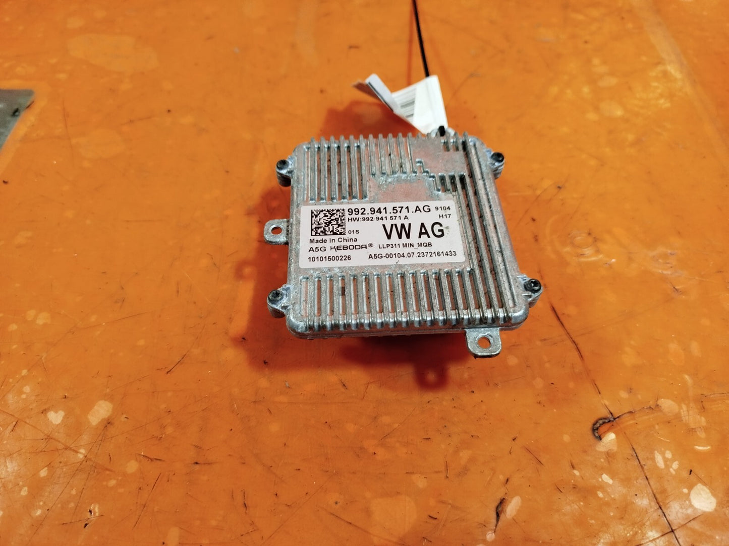✅CUPRA BORN V2 Ev 2023 HEADLIGHT BALLAST MODULE 992941571AG Warranty A272 - Image 11