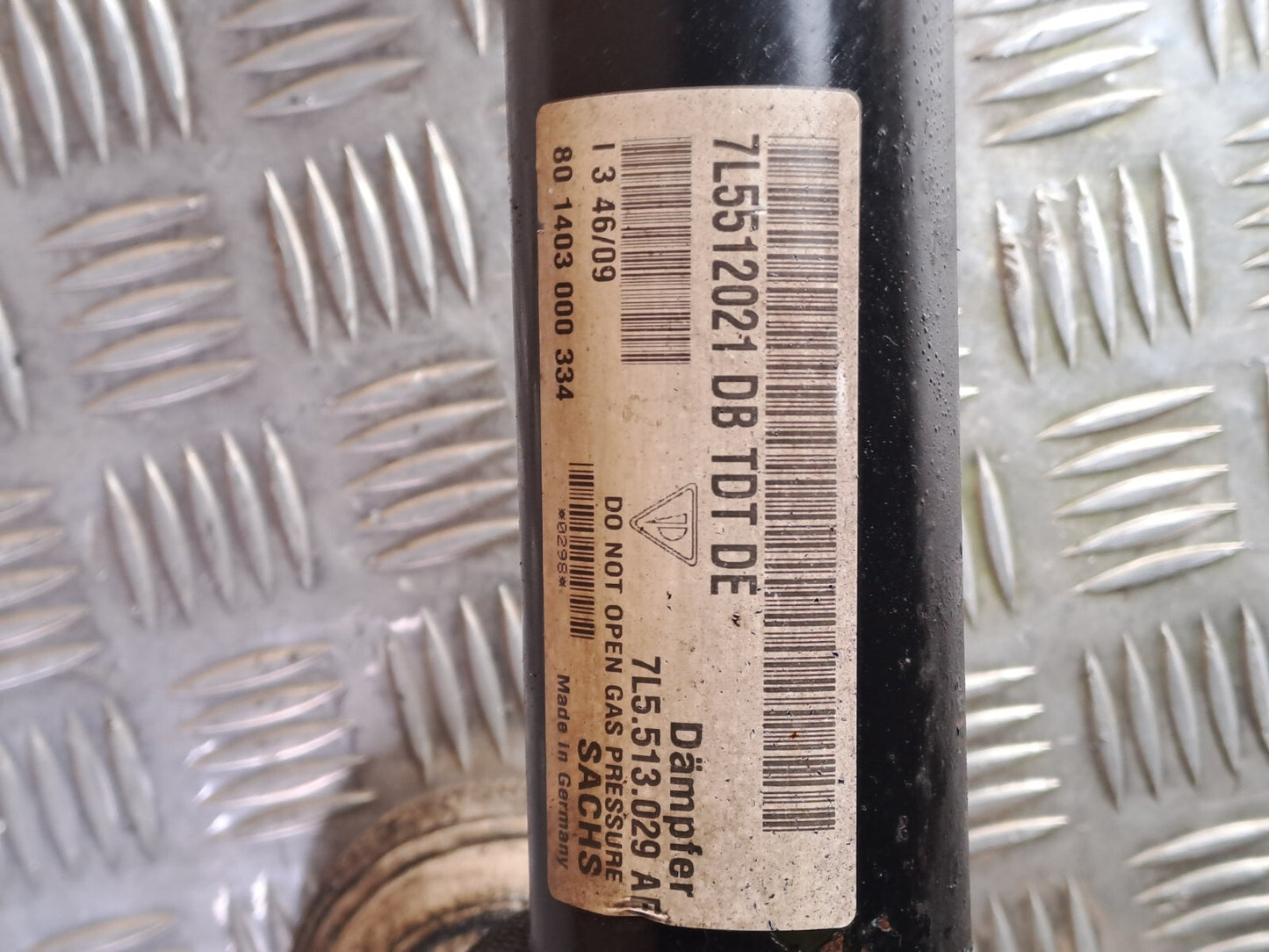 ✅Porsche Cayenne V6 2010 3.6 Petrol REAR LEFT AIR SUSPENSION SHOCK 7L5512021DB - Image 10