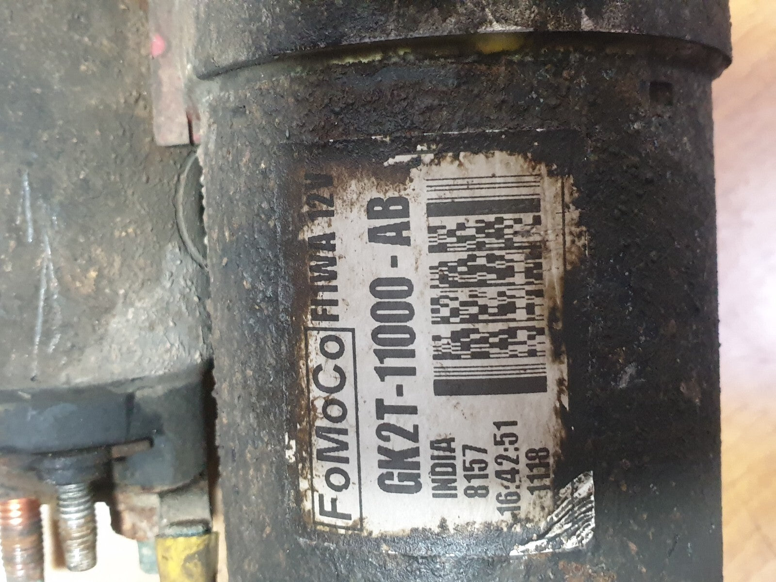 ✅2018 FORD TRANSIT CUSTOM V362 STARTER MOTOR GK2T-11000-AB + WARRANTY A188 - Image 9