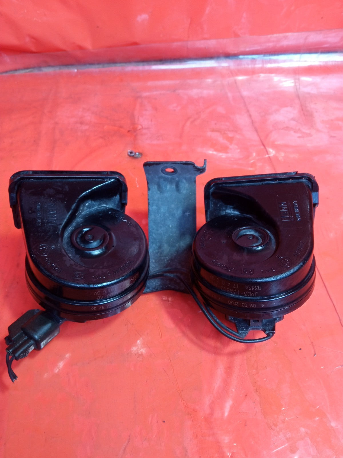 ✅Jaguar I-Pace Ev400 X590 2020 Horn Siren Pair 002408/2012 Warranty A375 - Image 3