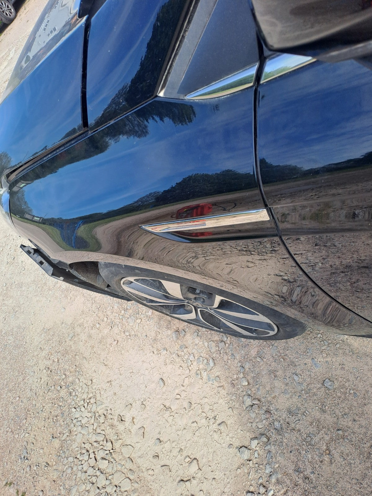 ✅2019 Renault Megane MK4 Iconic Front Left Wing Fender Panel Black A387 - Image 6