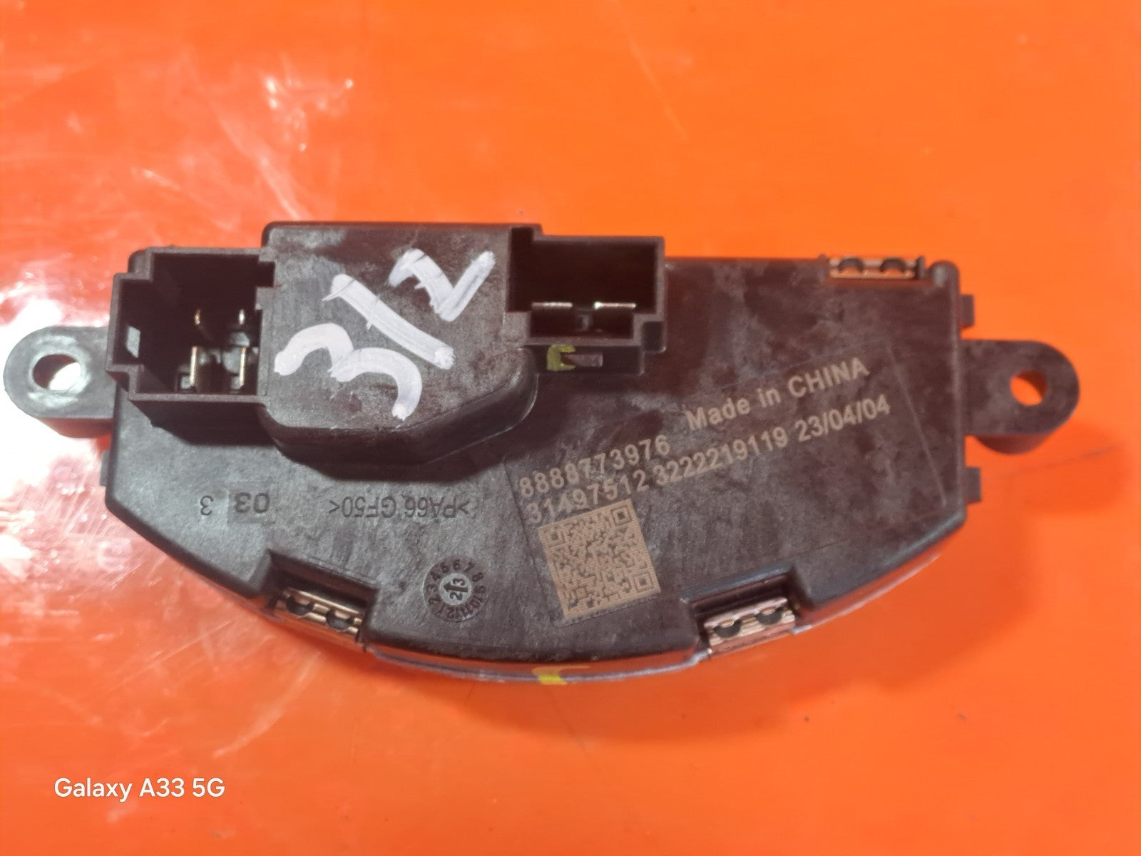✅POLESTAR 2 LONG RANGE 2023 HEATER BLOWER FAN MOTOR RESISTOR 31497512 Warranty - Image 8