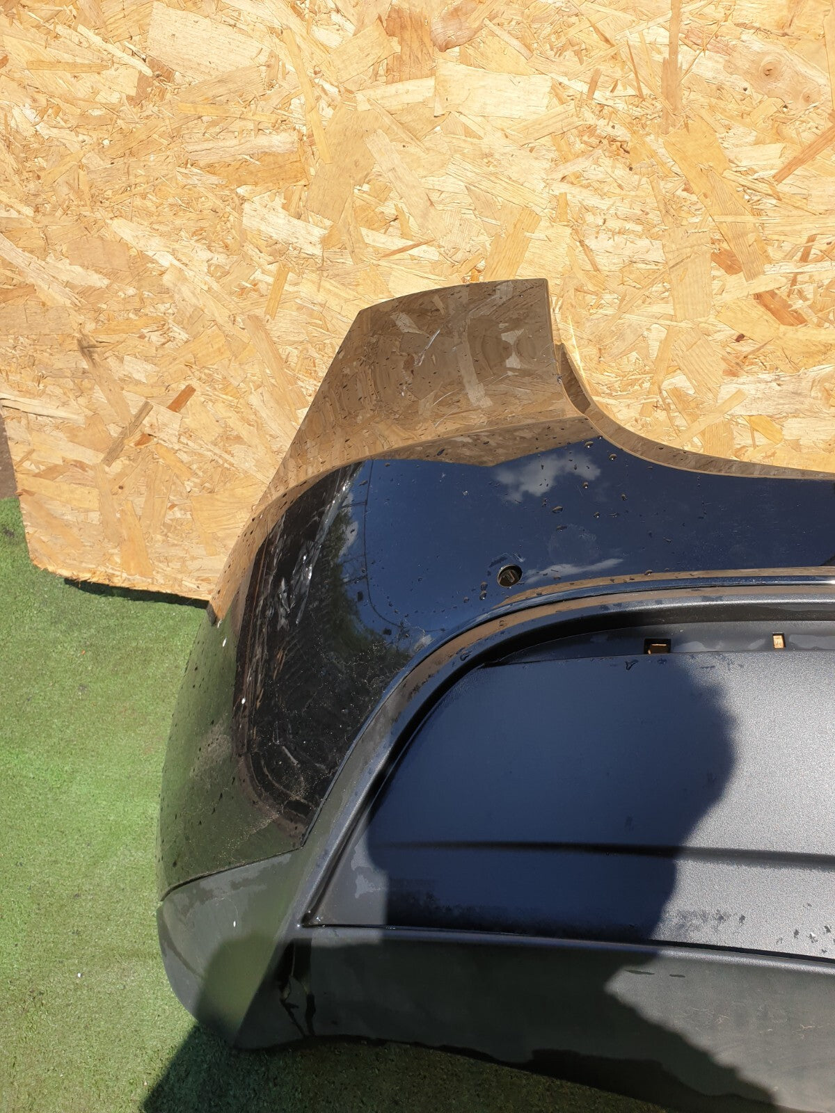 TESLA MODEL Y 2020-2024 REAR BUMPER BLACK Damaged xAA - Image 2