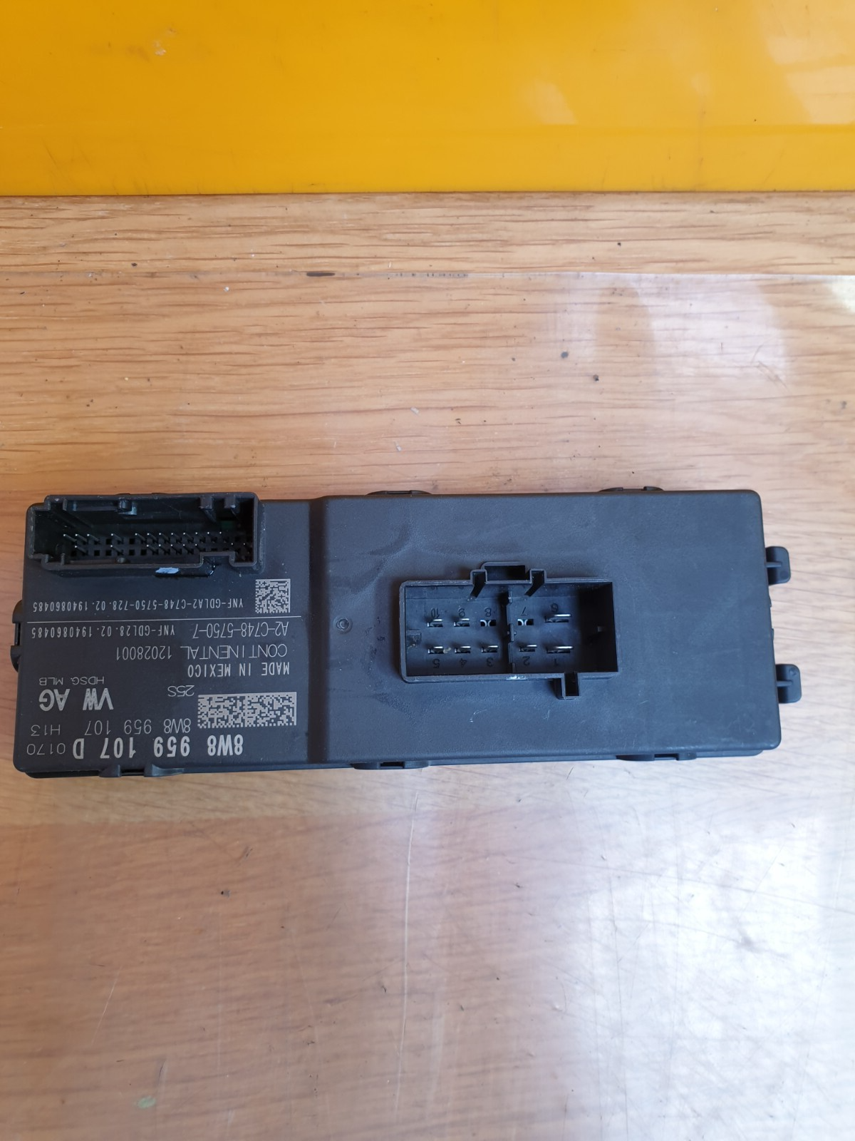 2019 Audi Q5 FY Tailgate Boot Lid Control Module 8W8959107D Warranty A168 - Image 7