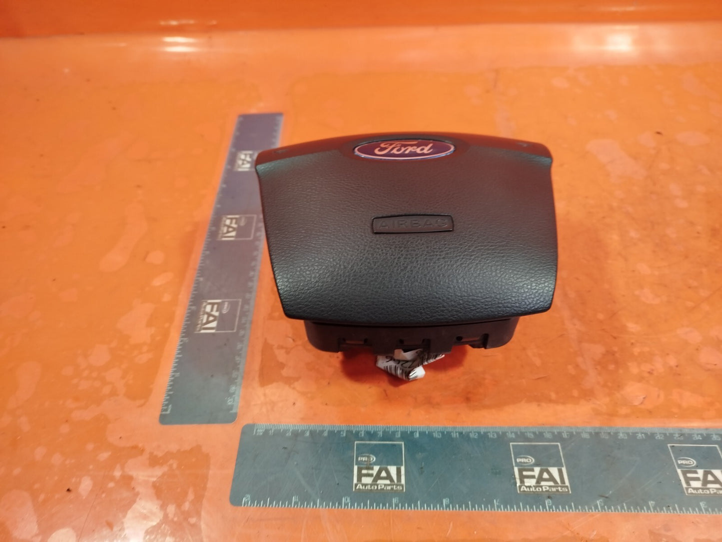 ✅2007 FORD MONDEO MK4 2.5P STEERING WHEEL ABAG 6M21-U042B85-AKW + WARRANTY - Image 4