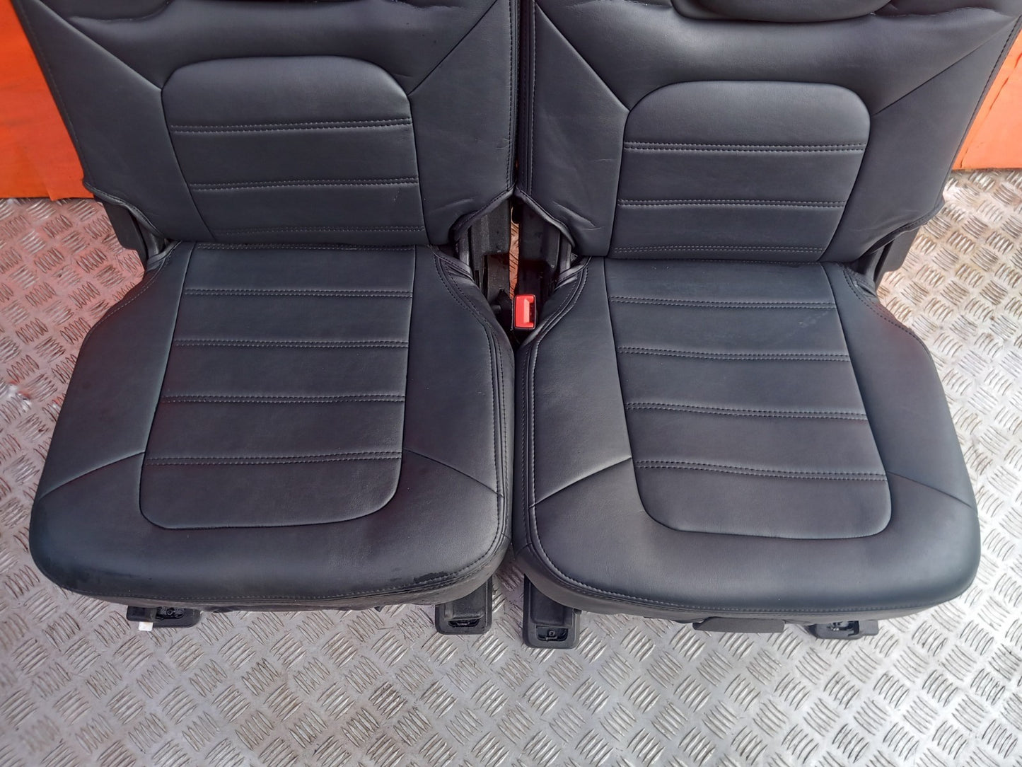2019 Ford Galaxy MK3 Zetec Rear 3rd Row Seats Leather Warranty A345 - Image 3