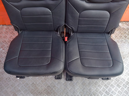 2019 Ford Galaxy MK3 Zetec Rear 3rd Row Seats Leather Warranty A345 - Image 3