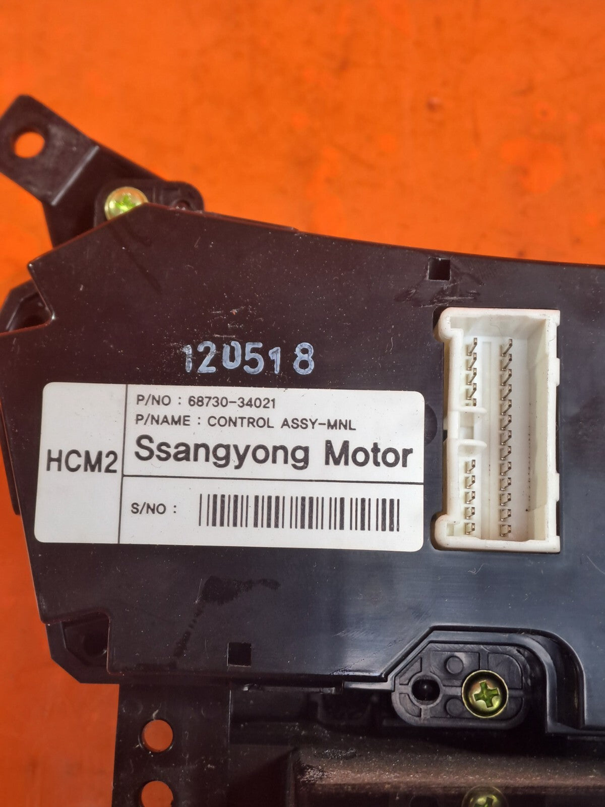 ✅Ssangyong Korando S 2013 2.0 Diesel Heater Climate Control Panel 76553M-34001 - Image 11