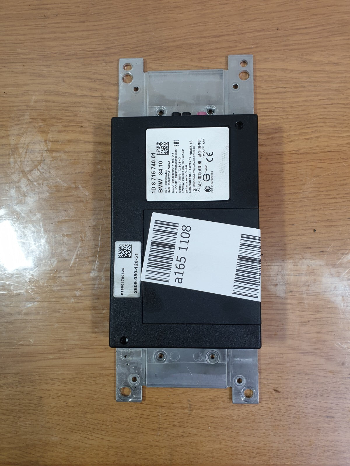 ✅2018 BMW 4 SERIES F33 2.0D TELEMATIC CONTROL MODULE ECU 8715740 + WARRANTY A165 - Image 1