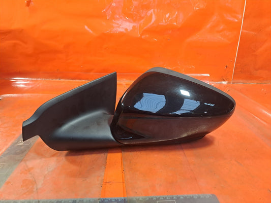 ✅2015 CITROEN C4 CACTUS FRONT LEFT WING MIRROR BLACK + WARRANTY A327 - Image 1