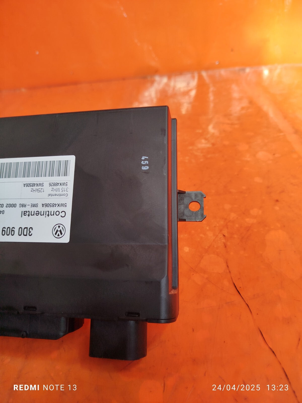 ✅2010 PORSCHE CAYENNE 9PA 3.6P KEYLESS ENTRY CONTROL MODULE 3D0909139E +WARRANTY - Image 10