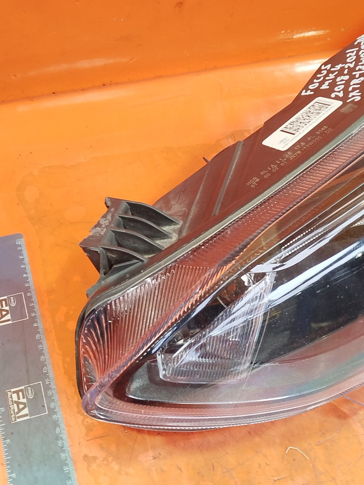 ✅FORD FOCUS MK4 2018-2021 FRONT LEFT HEADLIGHT JX7B13W030DE Warranty xAA - Image 10