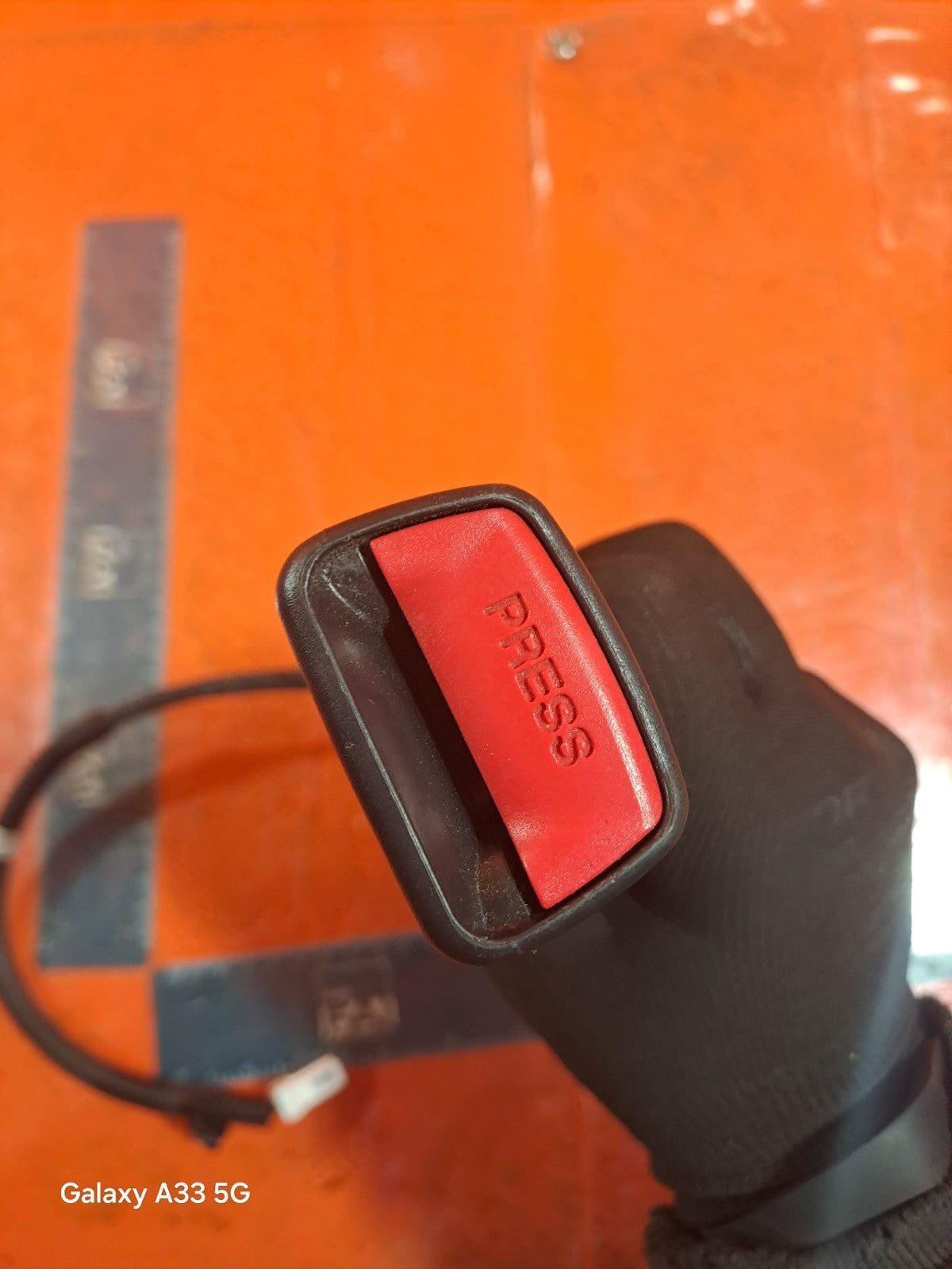 ✅2018 SSANGYONG KORANDO LE FRONT LEFT SEAT BELT BUCKLE 7461034002 +WARRANTY A288 - Image 3