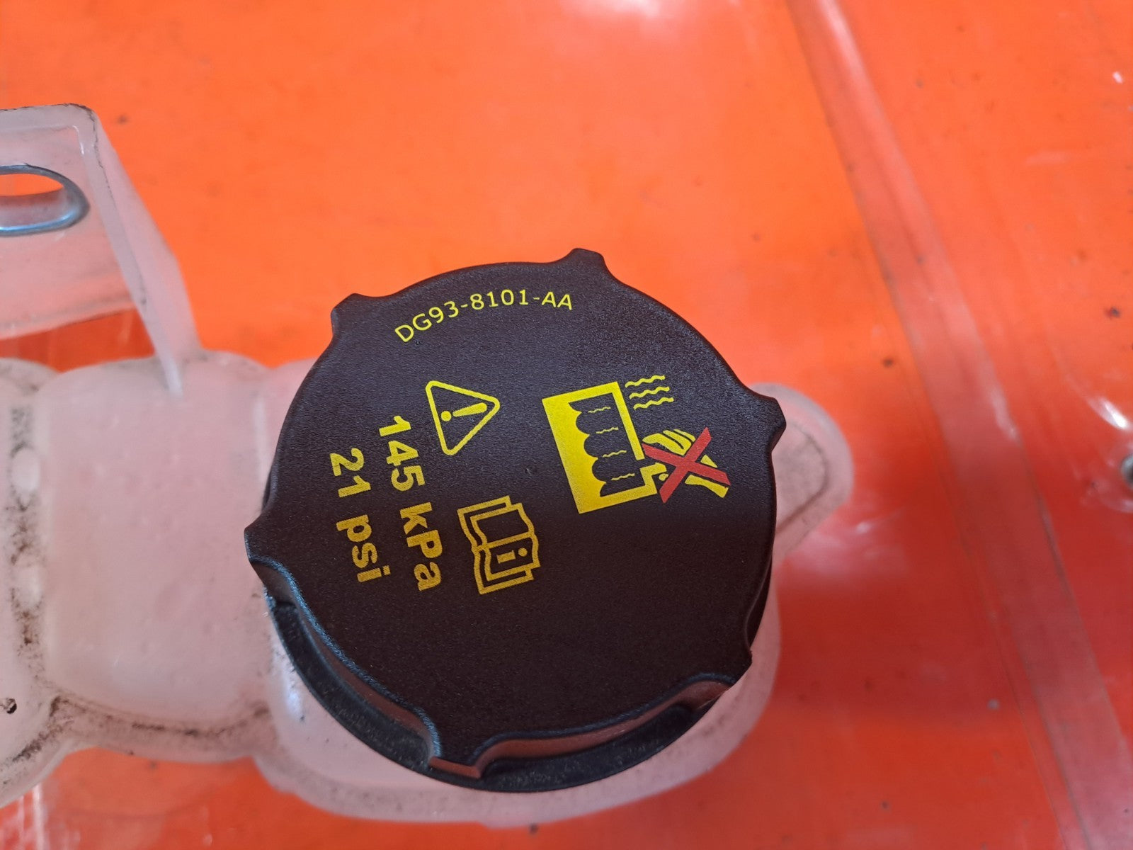 ✅2019 Ford Focus MK4 ST-Line Expansion Overflow Bottle JX61-8A080-DC A354 - Image 5