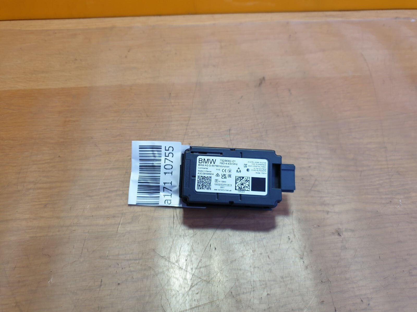 ✅2023 BMW Z4 G29 SDRIVE20i 2.0P REMOTE CONTROL RADIO RECEIVER 7928682 + WARRANTY - Image 1