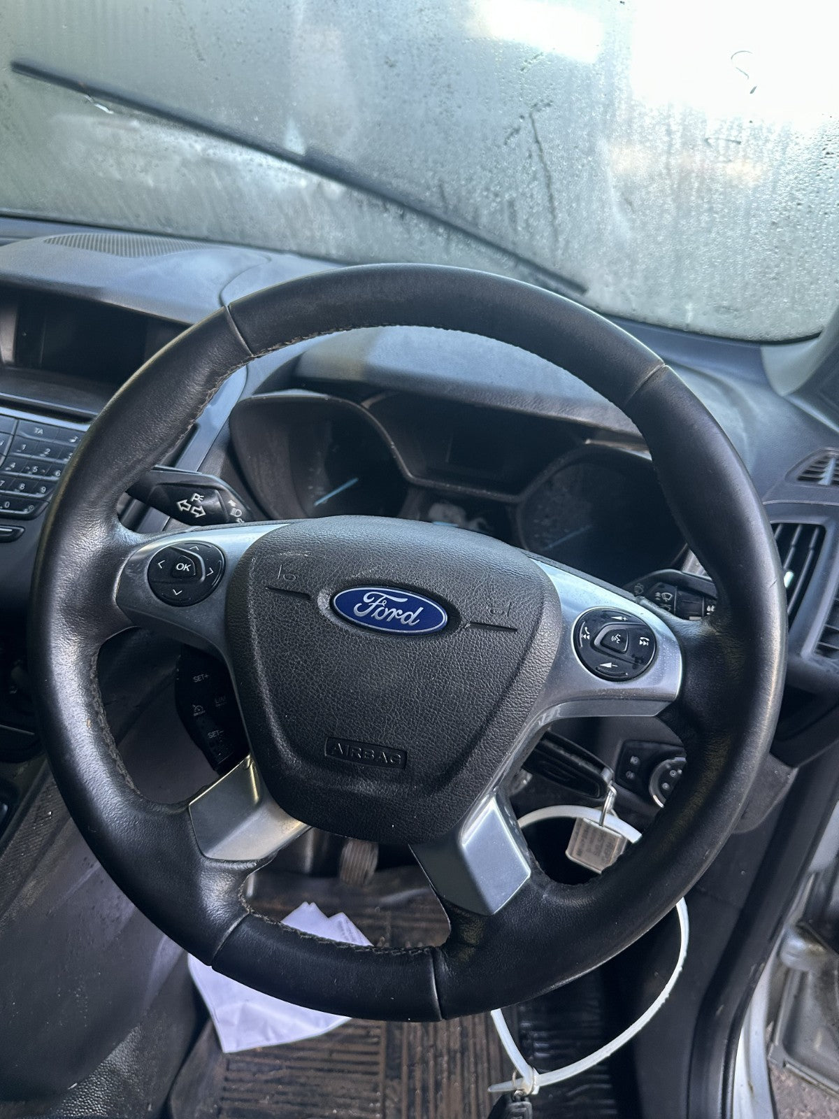 ✅2017 FORD TRANSIT CONNECT STEERING WHEEL DT11-3600-GA35B8 + WARRANTY A369 - Image 1
