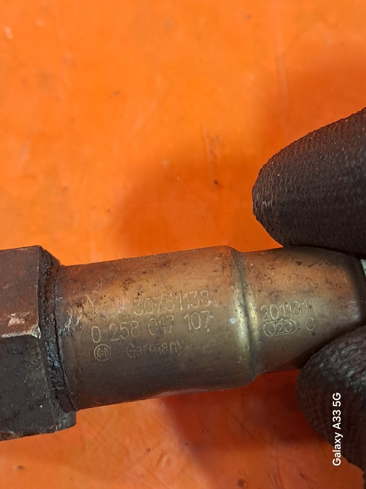 ✅VOLVO XC60 SE AWD 2.4 DIESEL 2012 OXYGEN LAMBDA SENSOR 30751138 0258017107 A289 - Image 10