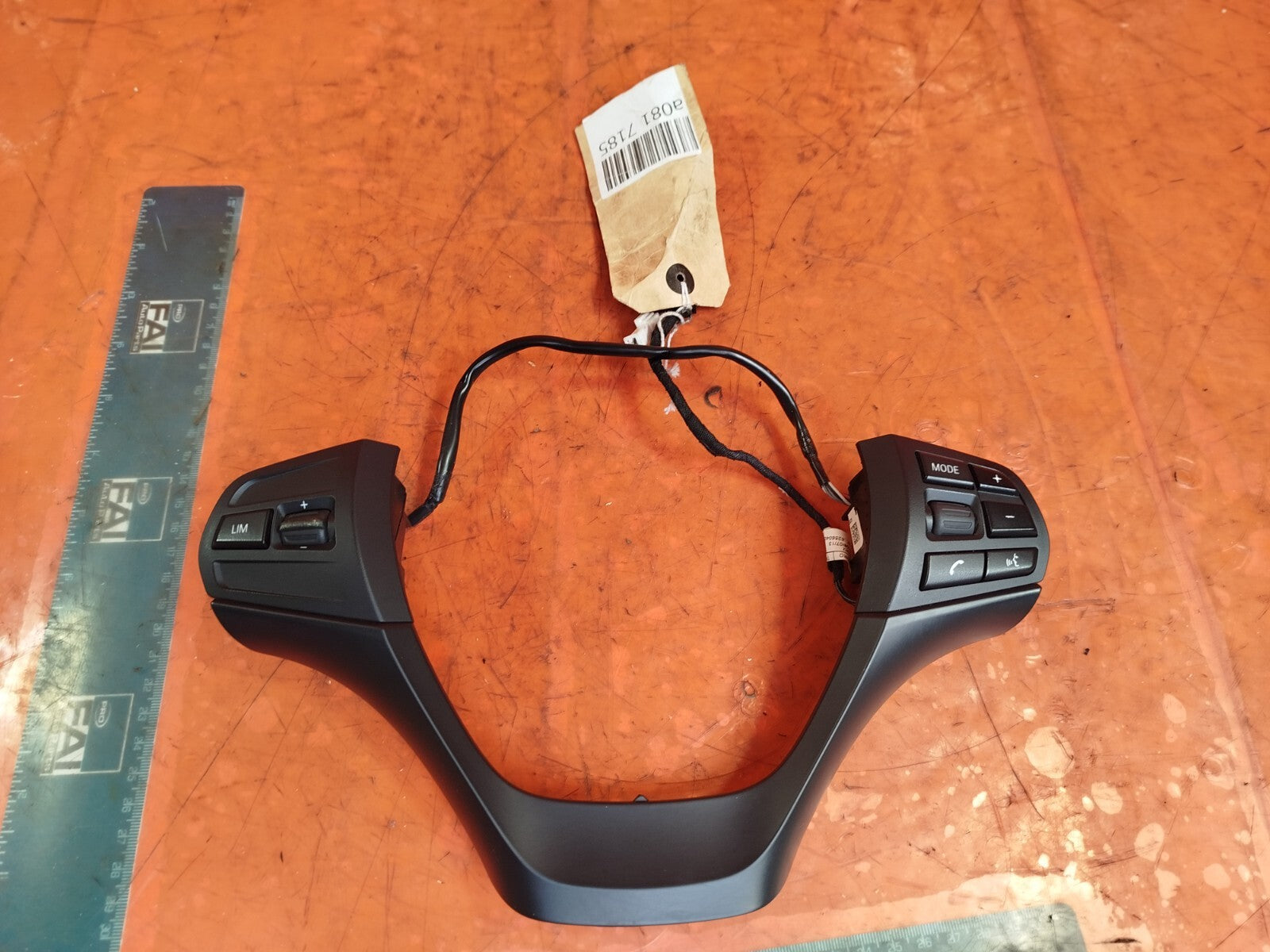 ✅2013 BMW 1 SERIES F20 STEERING WHEEL TRIM PANEL COVER 62558406C + WARRANTY - Image 1