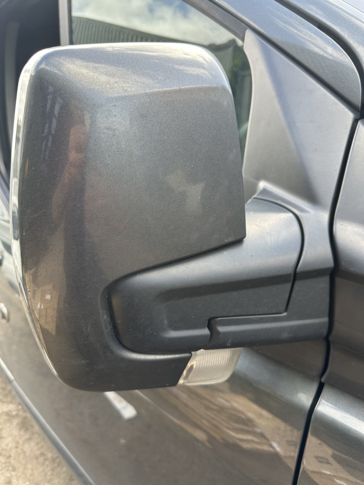 ✅2019 Ford Transit Custom Front Right Wing Mirror Grey + Warranty A376 - Image 4