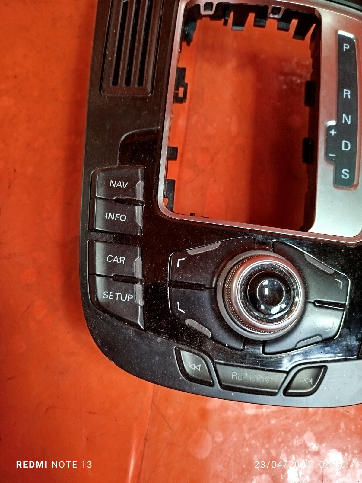 ✅AUDI Q5 S LINE 2.0 PETROL 2012 SAT NAV MULTIMEDIA MMI SWITCH PANEL 8T0919609F - Image 6
