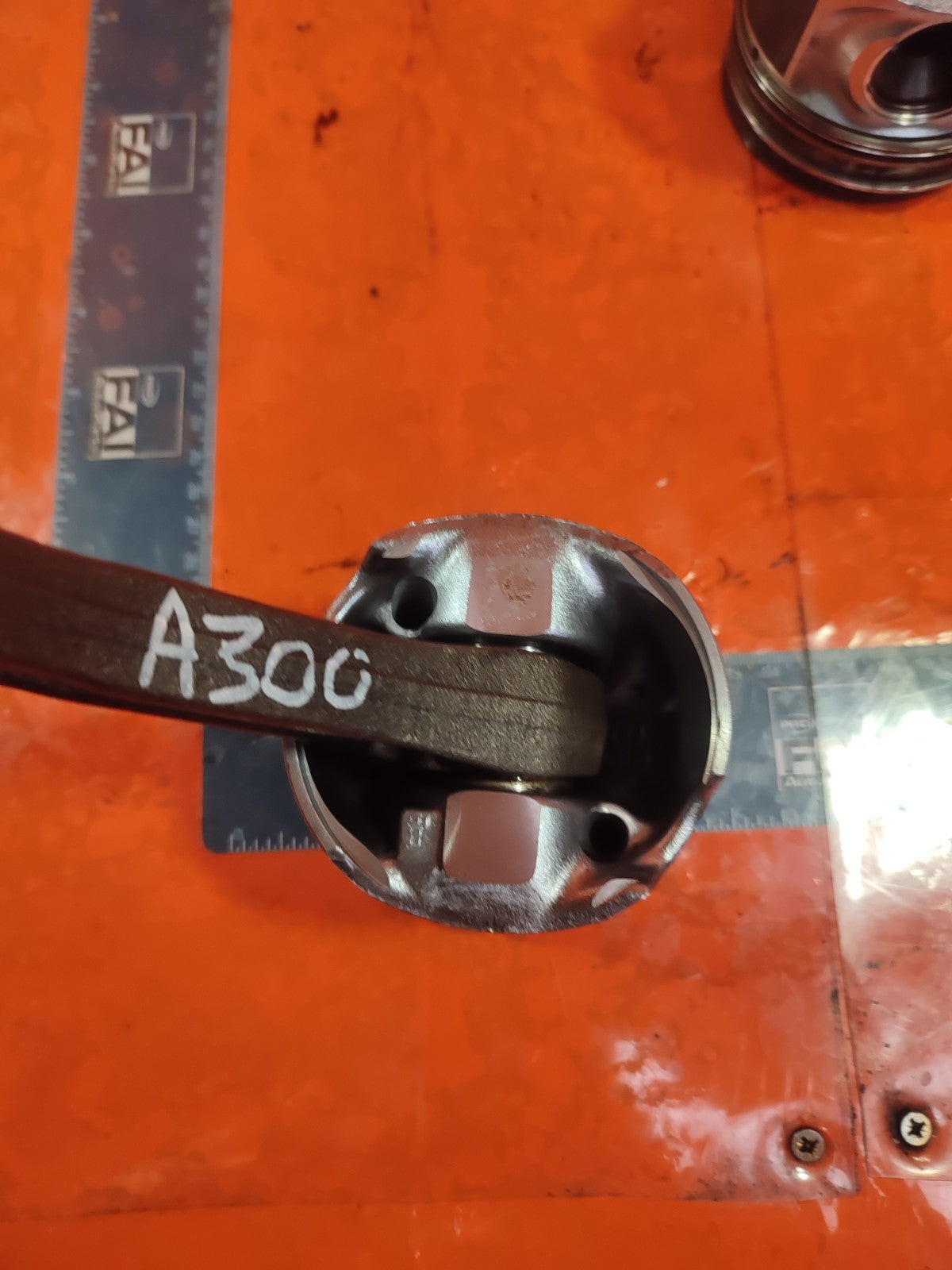 ✅2009 AUDI Q7 4L 3.0 TDI CON ROD PISTON SET 059198401F 059107065CH WARRANTY A300 - Image 5
