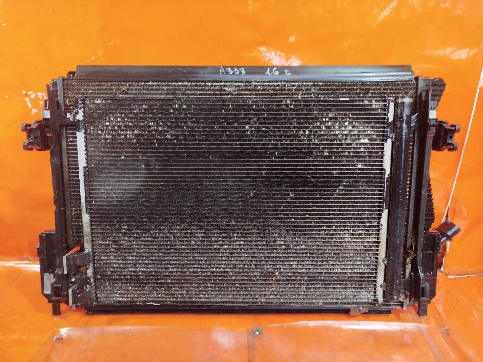 ✅AUDI A3 1.6 DIESEL 2013 RADIATOR RAD PACK 5Q0121251B 5Q0959455F Warranty A338 - Image 5