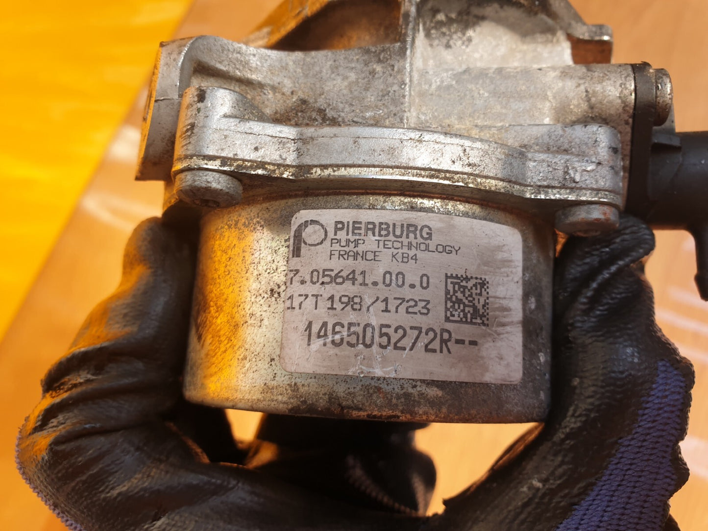 2013 MERCEDES A CLASS W176 1.5D BRAKE VACUUM PUMP 146505272R + WARRANTY X00 - Image 11