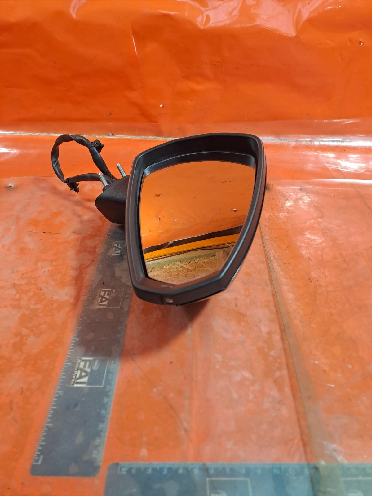 ✅2013 AUDI A3 8V 1.6D FRONT RIGHT WING MIRROR BLACK Z9Y + WARRANTY A338 - Image 4