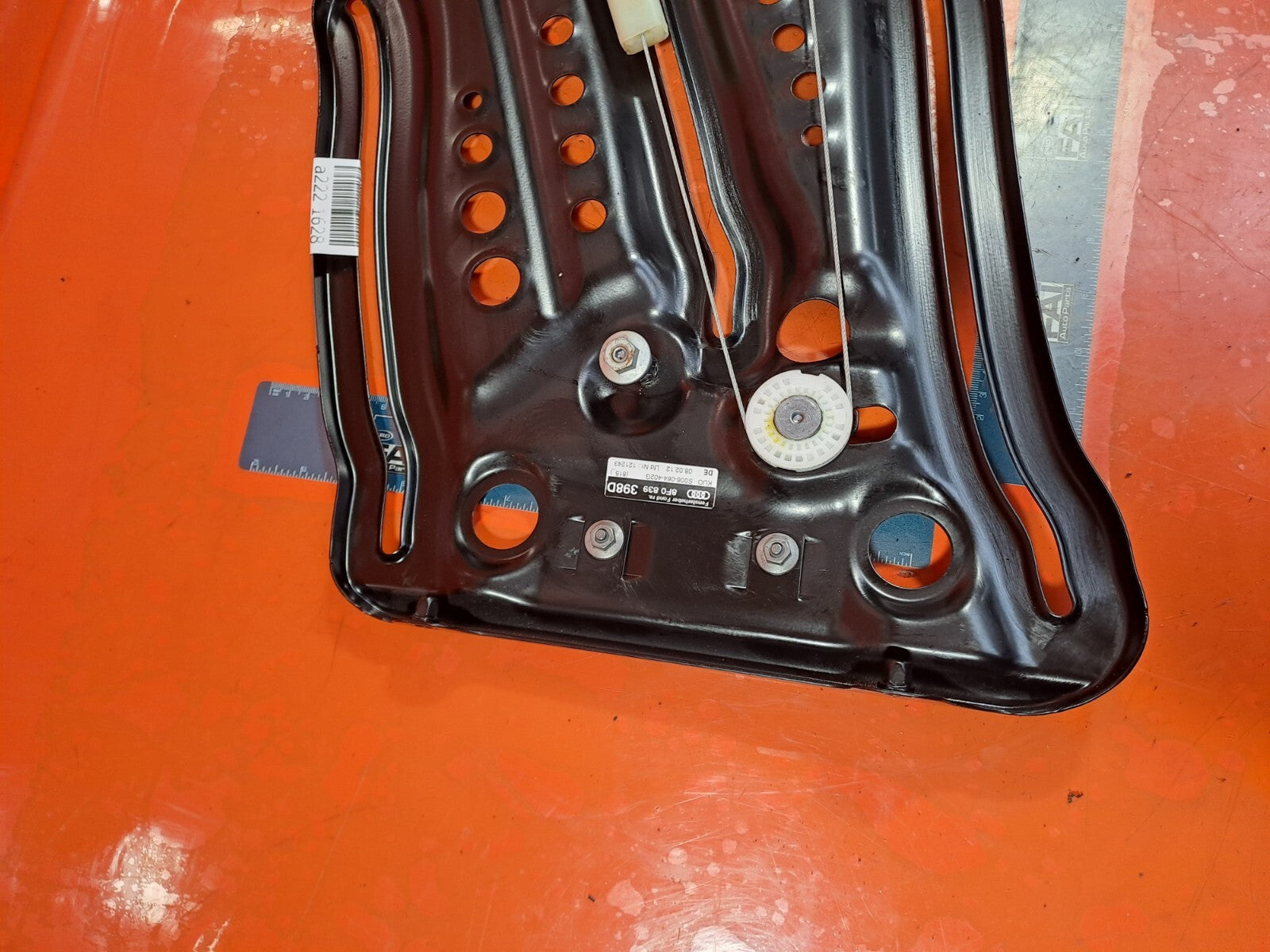 ✅2012 AUDI A5 1.8P REAR RIGHT WINDOW REGULATOR & MOTOR 8F0839398D +WARRANTY A222 - Image 3