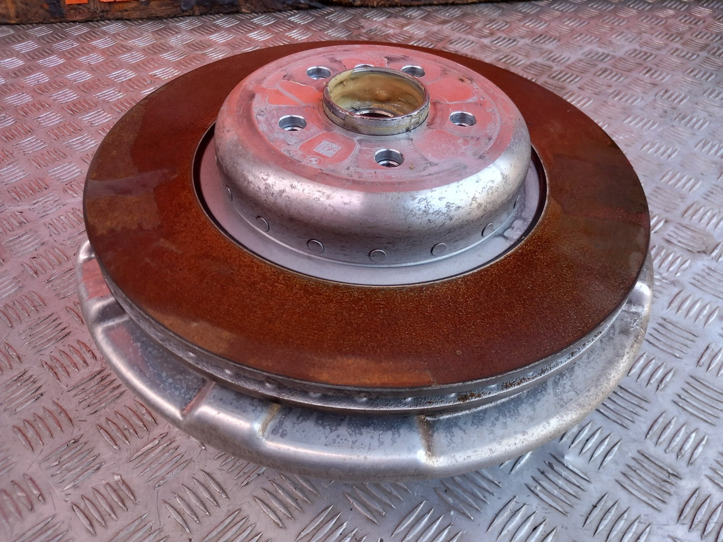 2025 BMW X5 G05 Rear Right Brake Disc 6896674 Warranty A398 - Image 2