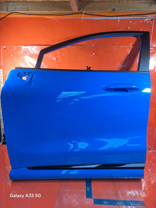 ✅2023 FORD PUMA ST FRONT LEFT DOOR BLUE dent + WARRANTY A307 - Image 1