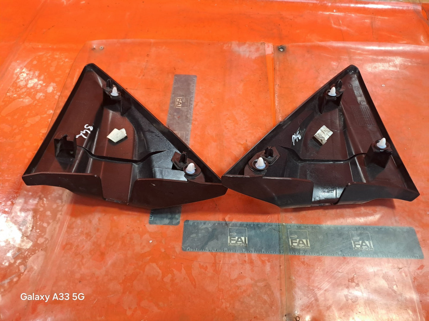 ✅FORD TRANSIT CUSTOM 2.0 DIESEL 2023 FRONT WING MIRROR TRIMS BK21V16003B A342 - Image 5