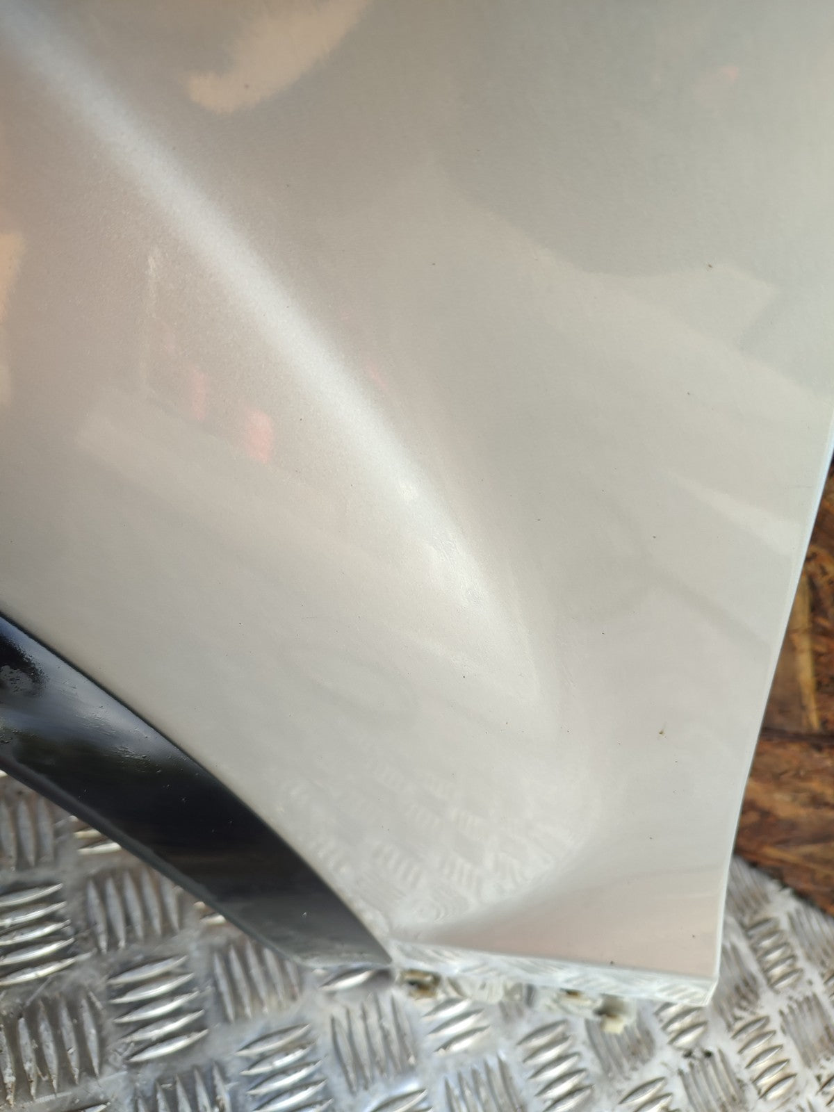 ✅2009 AUDI Q7 4L S LINE FRONT LEFT WING FENDER PANEL SILVER X7W + WARRANTY A300 - Image 4