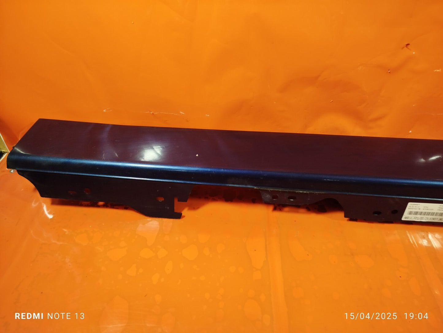 ✅BMW 1 Series F21 Sport 2016 Left Side Skirt Blue (C10) 7288395 scratches A122 - Image 2