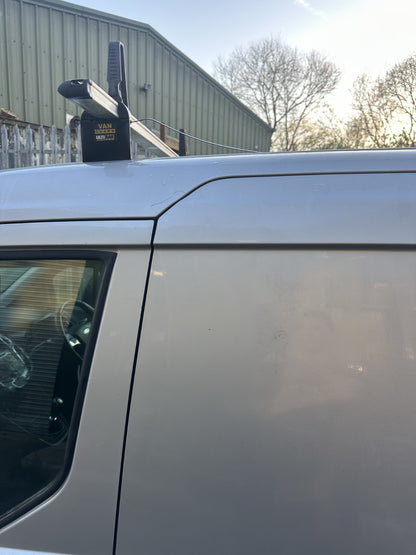 ✅2017 FORD TRANSIT CONNECT LEFT SIDE SLIDING BARE DOOR SILVER + WARRANTY A369 - Image 2
