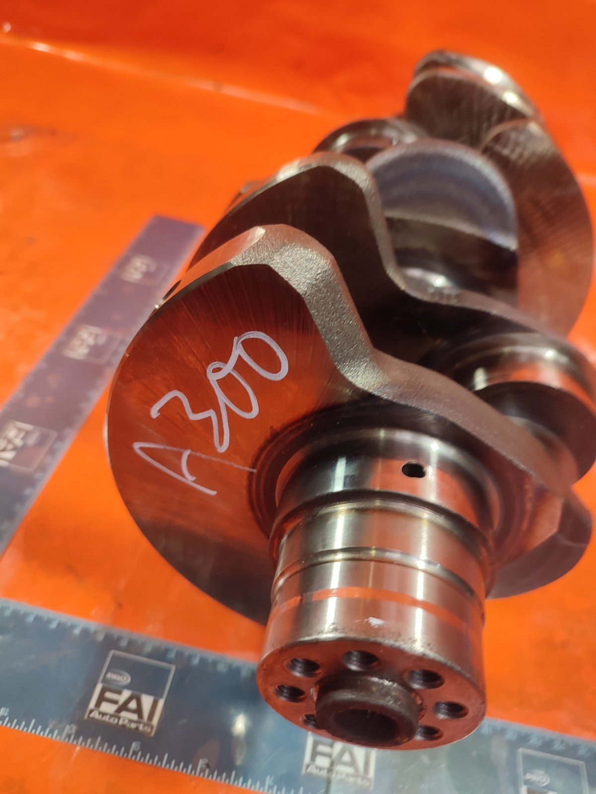 ✅2009 AUDI Q7 4L 3.0 TDI ENGINE CRANKSHAFT 059101AH + WARRANTY A300 - Image 2