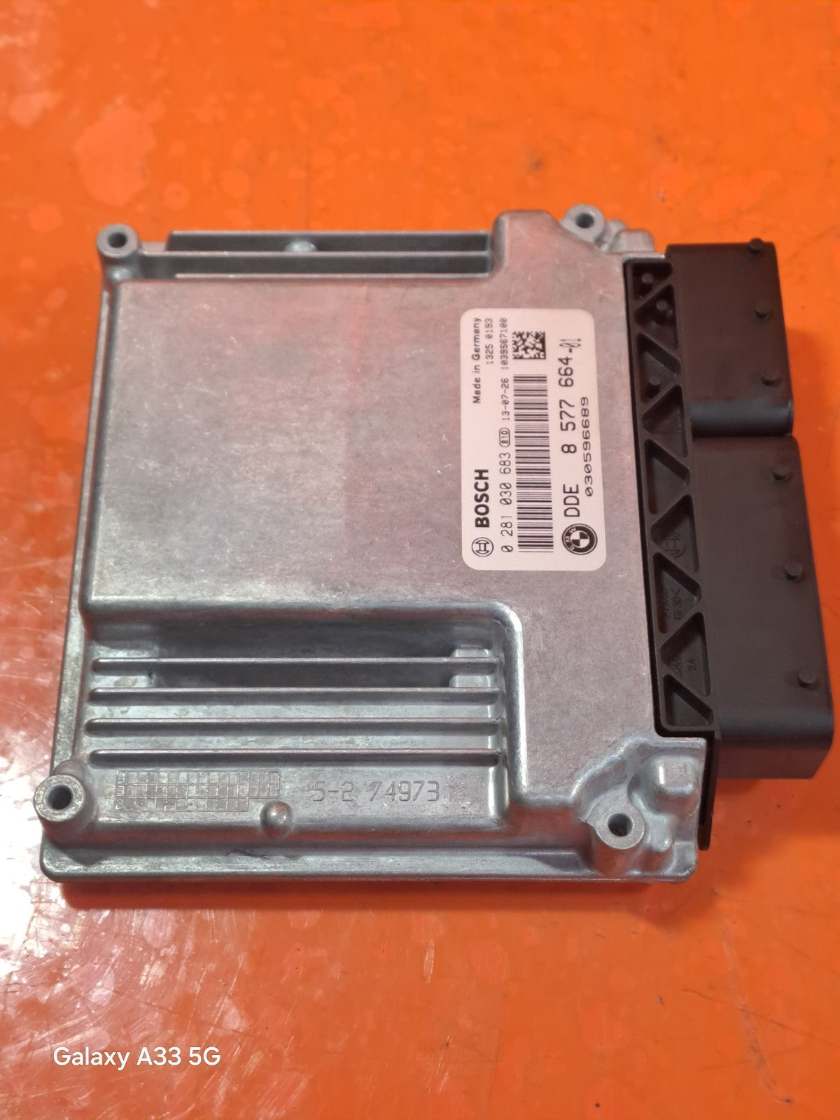 ✅2013 BMW 1 SERIES E88 ENGINE CONTROL UNIT ECU 8577664 + WARRANTY A348 - Image 7