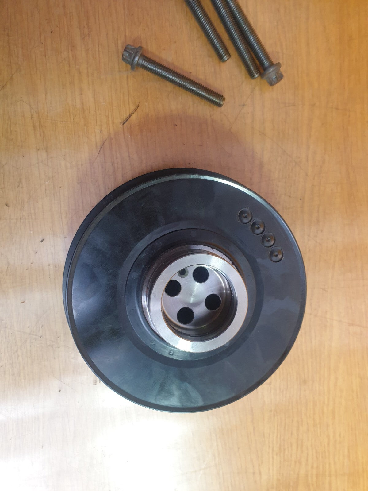 2022 Range Rover Evoque L551 Crankshaft Pulley J3P3-6316-CE Warranty A169 - Image 6