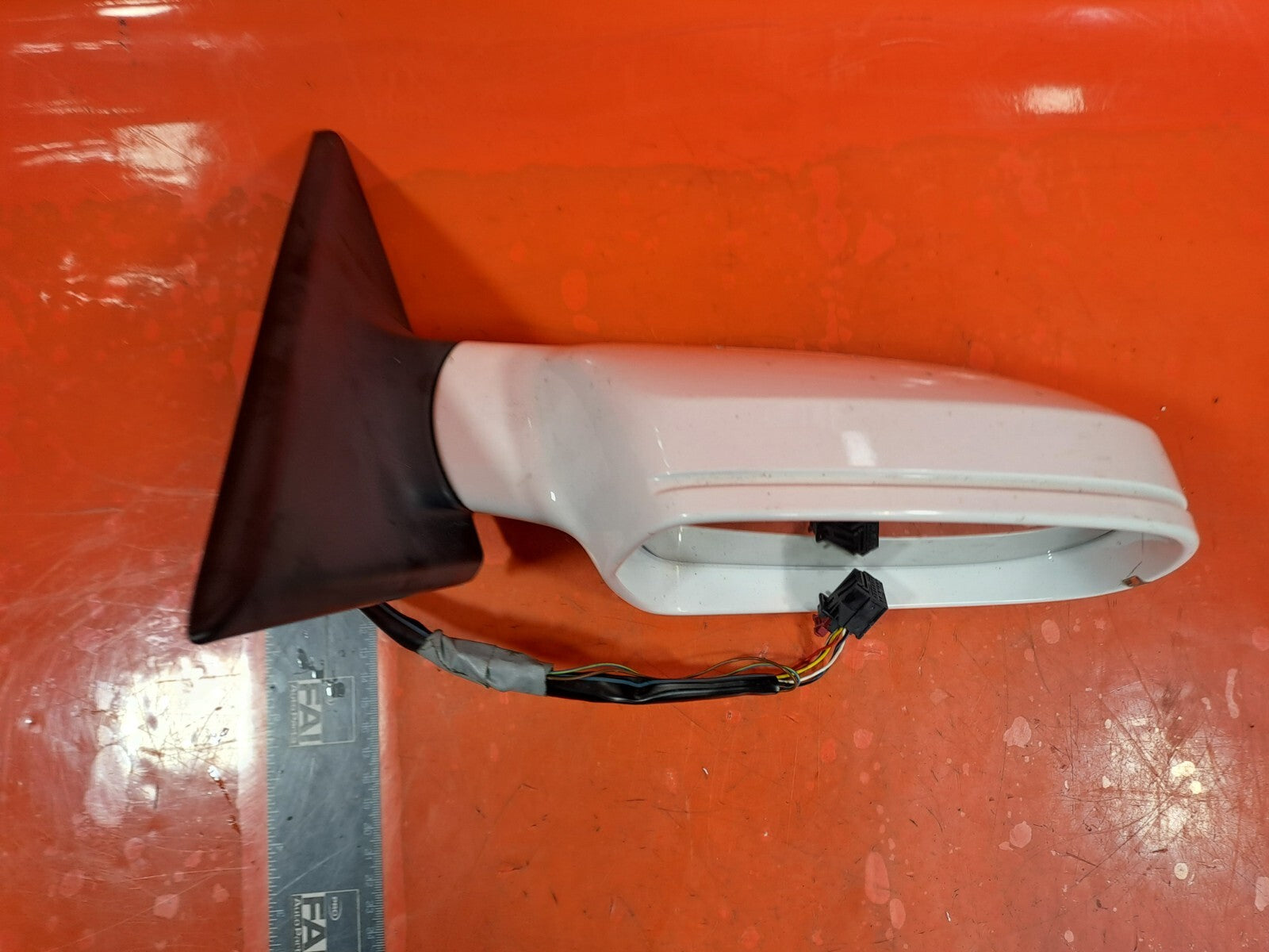 ✅AUDI A5 S LINE CABRIO 2.0 PETROL 2009 FRONT RIGHT MIRROR WHITE E1021053 A234 - Image 3