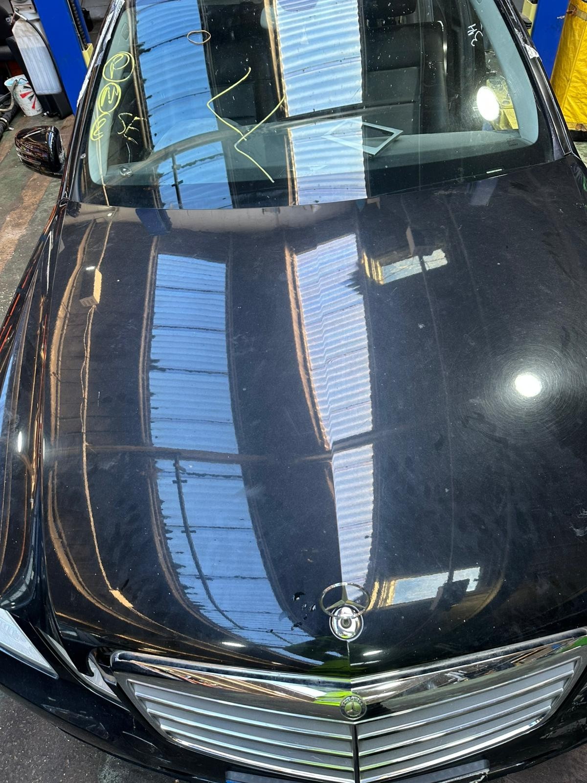 ✅2009 MERCEDES E CLASS W212 2.1D BONNET HOOD BLACK 197 +WARRANTY A314 - Image 7