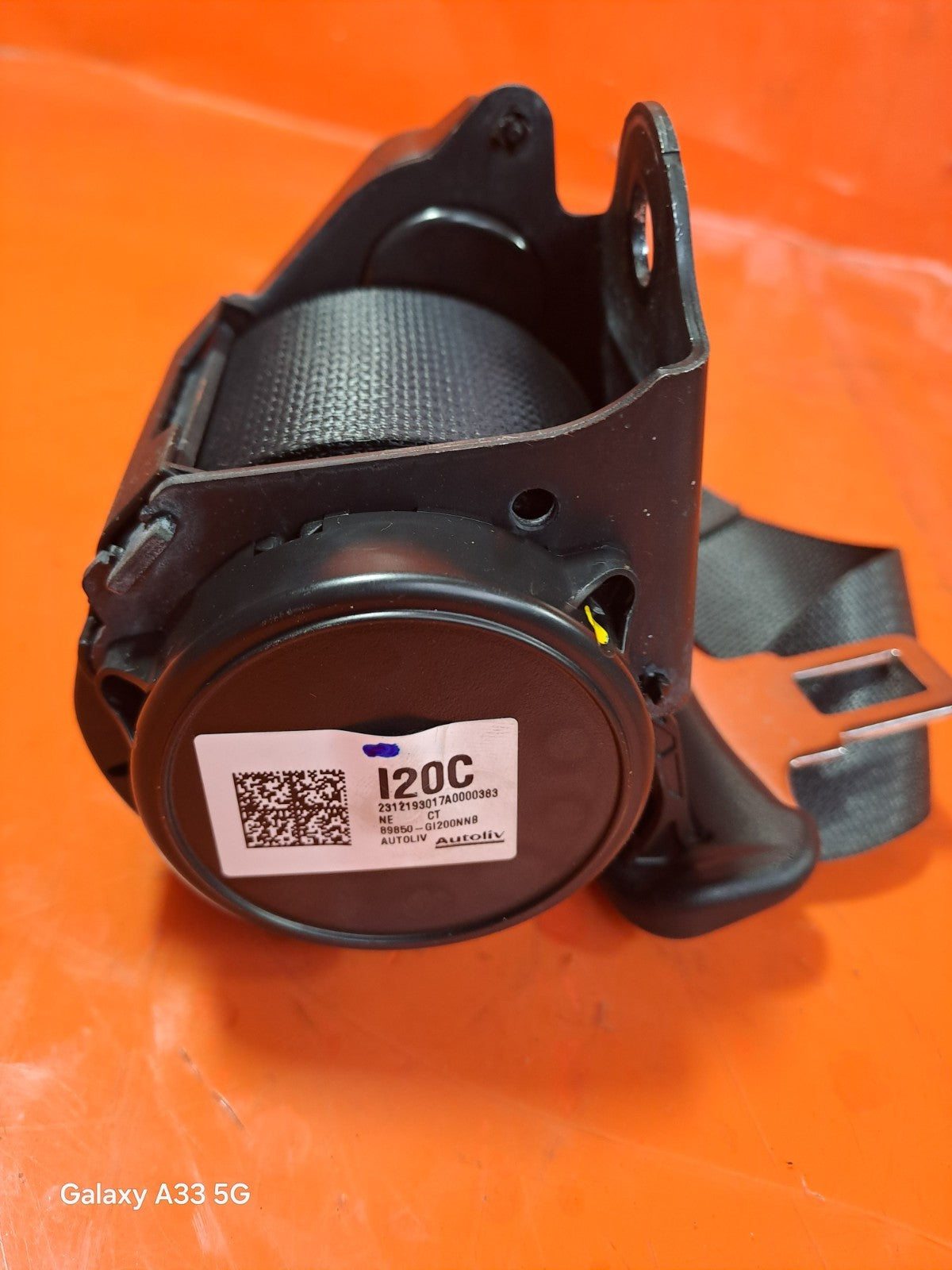 ✅HYUNDAI IONIQ 5 2024 REAR MIDDLE SEAT BELT 89850-GI200NNB Warranty A226 - Image 4