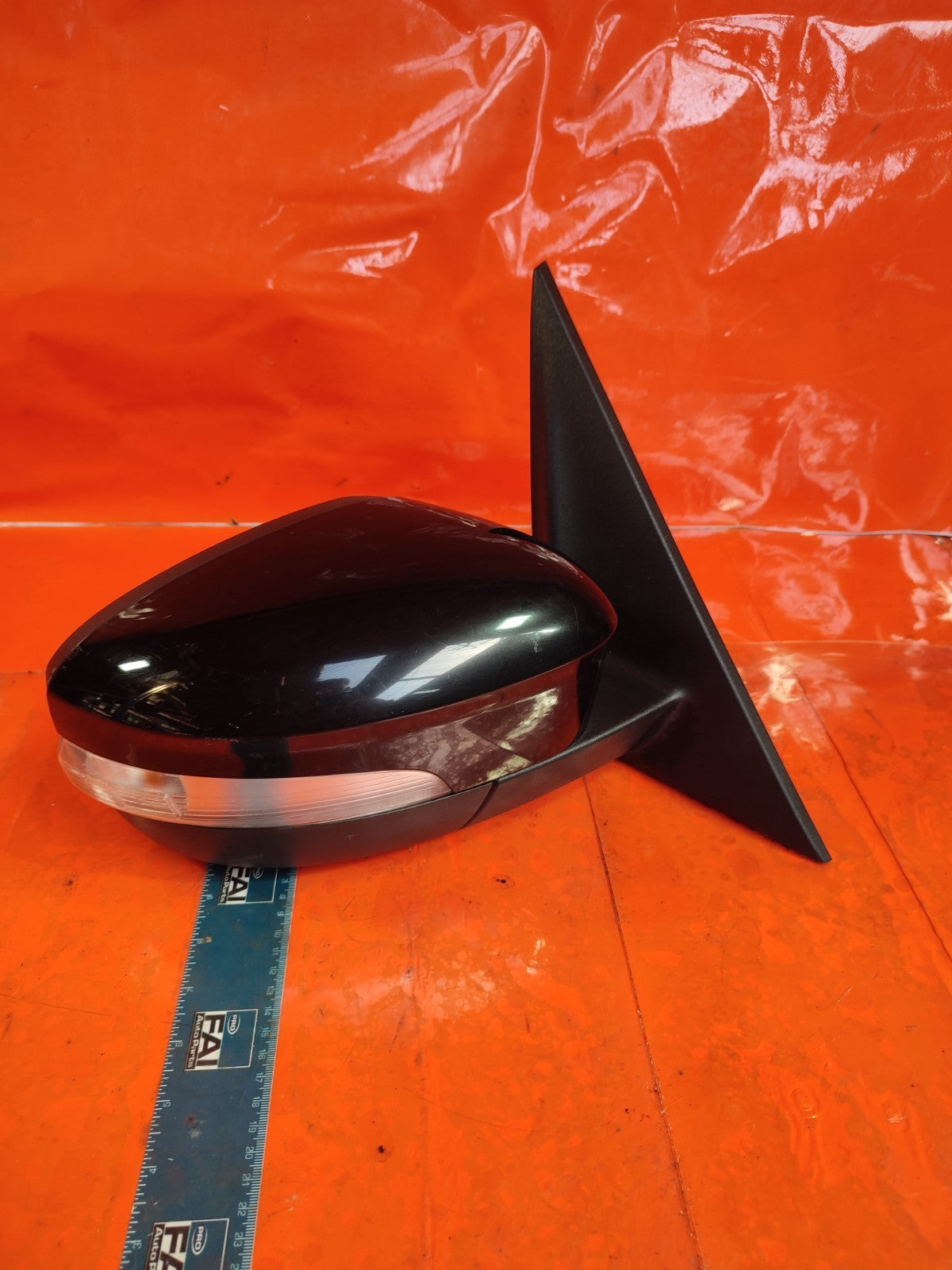 ✅2018 FORD GALAXY ZETEC FRONT RIGHT WING MIRROR BLACK EM2B17682GG A301 - Image 1