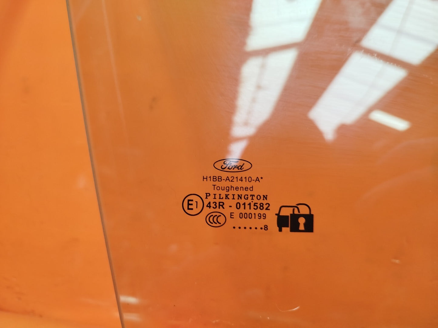 ✅2018 FORD FIESTA MK8 VIGNALE FRONT RIGHT DOOR GLASS WINDOW H1BB-A21410-A A261 - Image 11