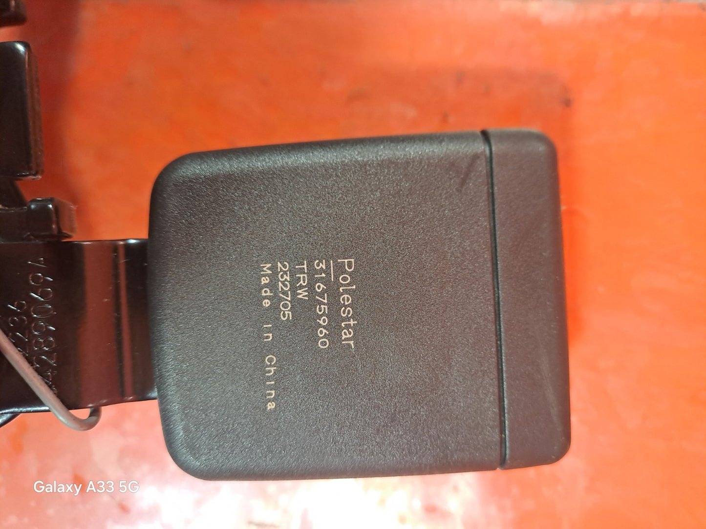 ✅2023 POLESTAR 2 LONG RANGE REAR SEAT BELT BUCKLE SET 31675959 + WARRANTY A312 - Image 6