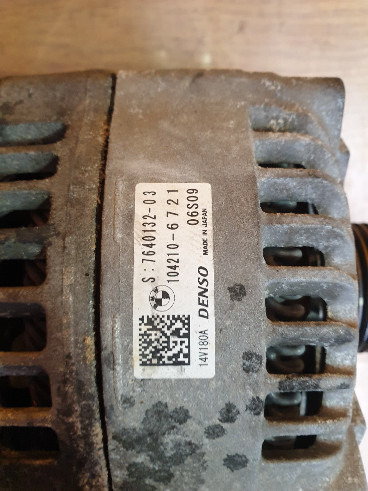 BMW X3 XDRIVE20D F25 2.0 DIESEL 2016 ALTERNATOR 764013203 A137 - Image 5