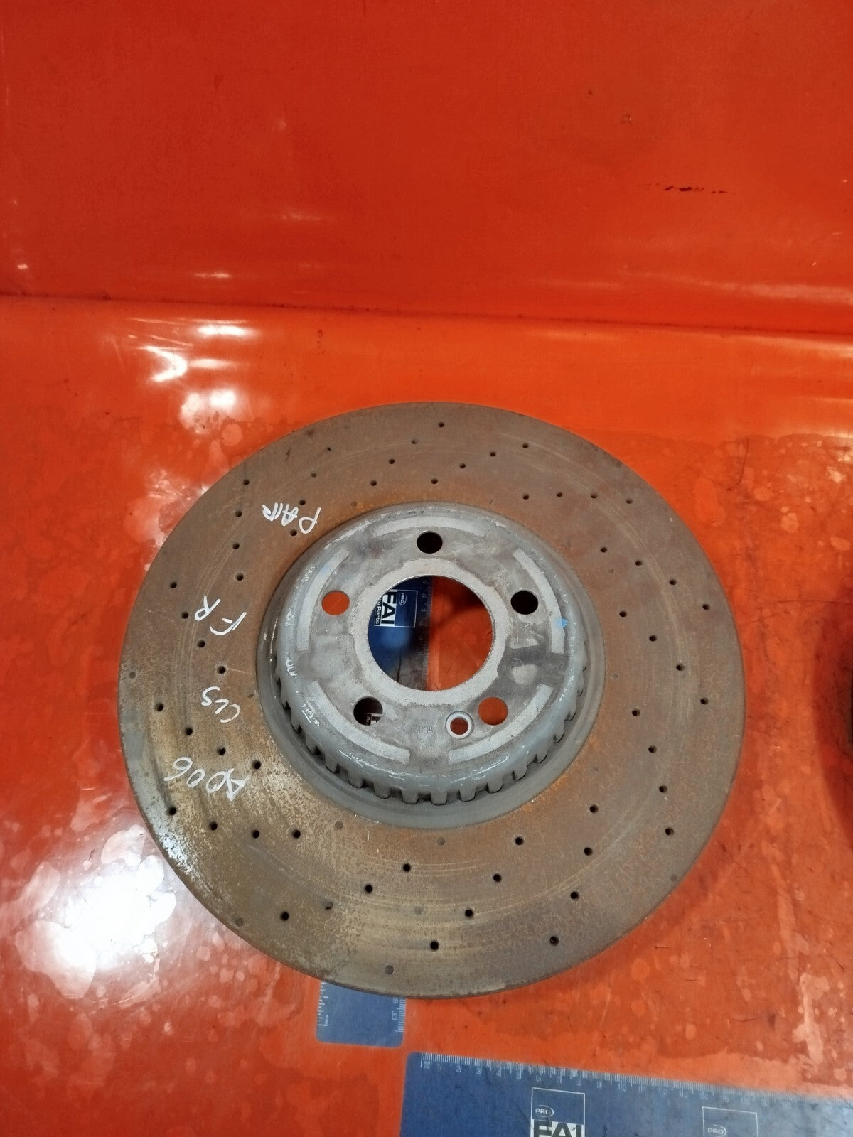 ✅2019 MERCEDES CLS 450 W257 3.0P FRONT BRAKE DISC PAIR + WARRANTY A006 - Image 8