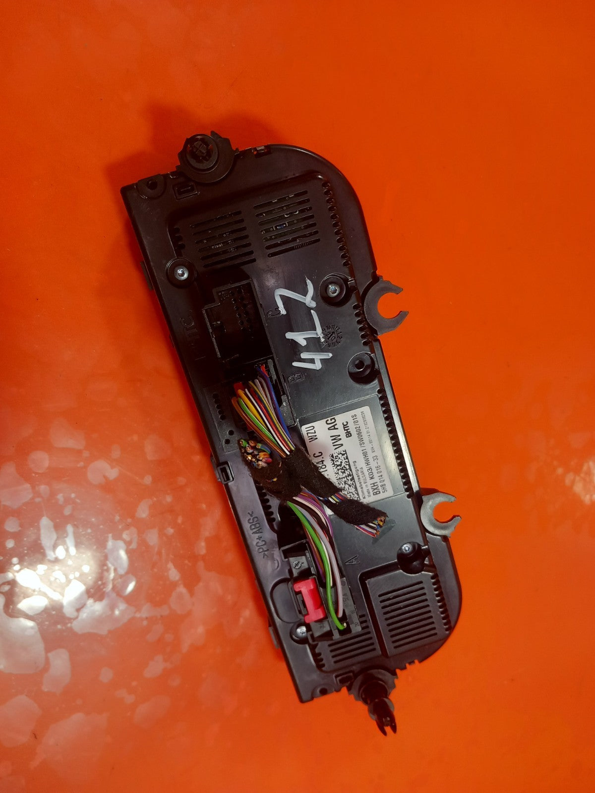 2021 VW Transporter T30 Heater Climate Control Panel 7LA907184C Warranty A412 - Image 6