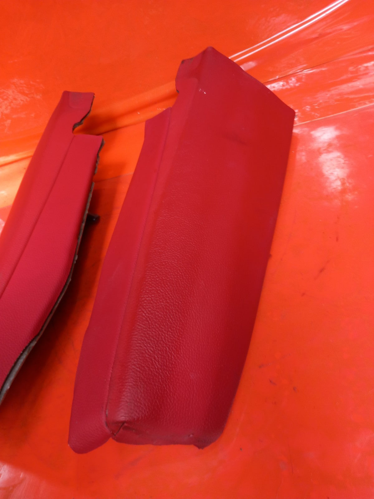 BMW F33 420D 2.0 Diesel 2015 Rear Seat Lateral Panels Leather Red 7328460 A367 - Image 4
