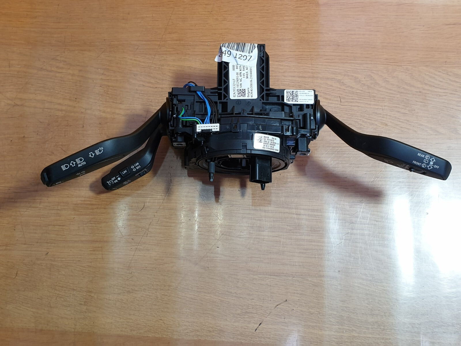 AUDI A3 S LINE 1.4 PETROL 2021 WIPER INDICATOR CRUISE CONTROL STALK 82A953521LT - Image 4